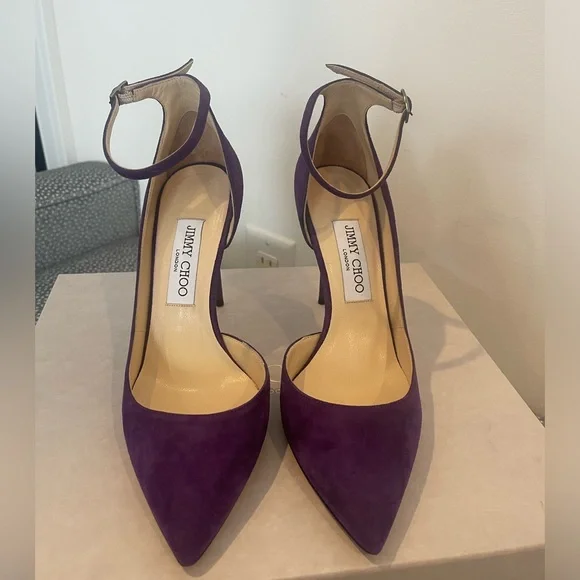 JIMMY CHOO Ankle-strap Heels - Picture 4 of 12